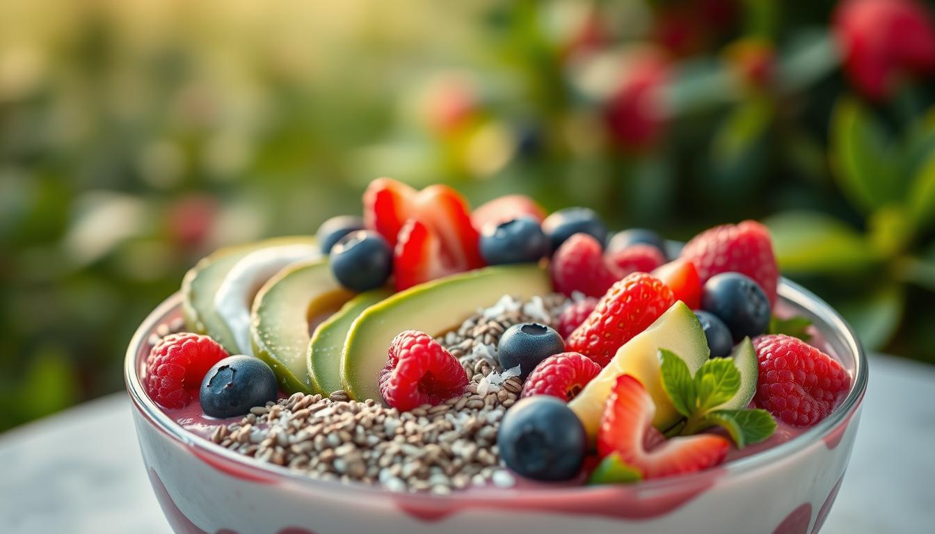 "Anti-aging smoothie bowls with collagen-boosting ingredients"