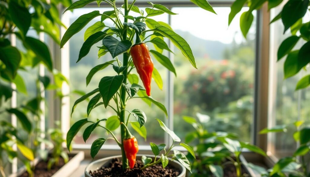 ghost pepper growing conditions to ease heat