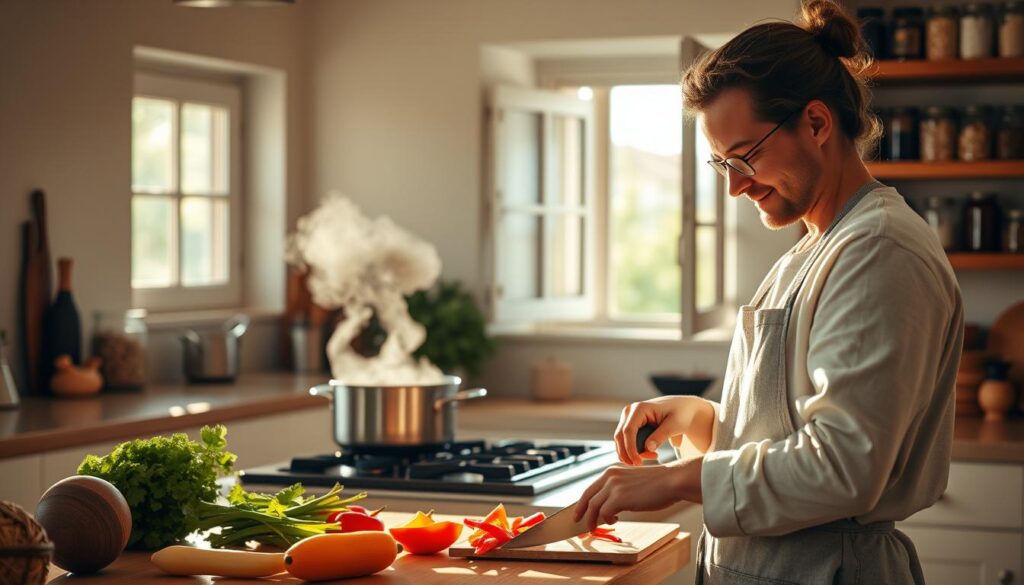 meditative cooking practices for mental health