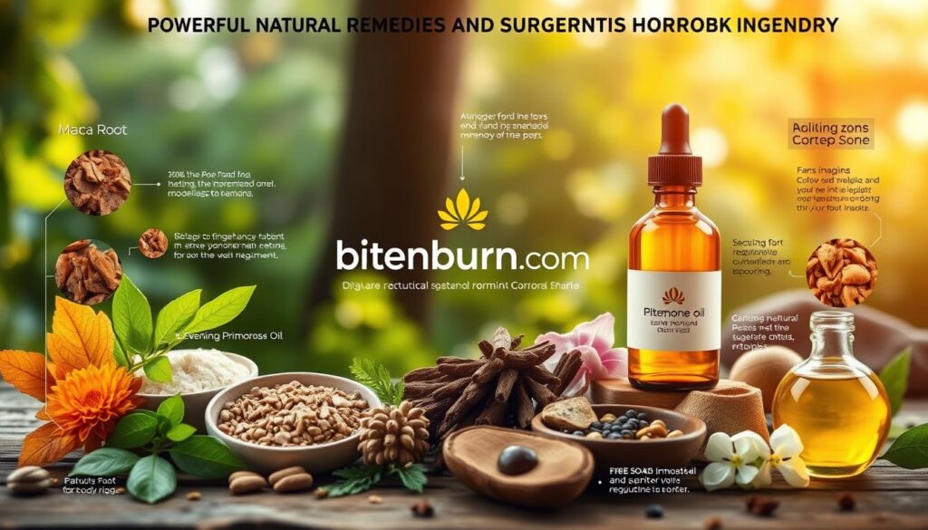 natural remedies for hormonal imbalance infographic