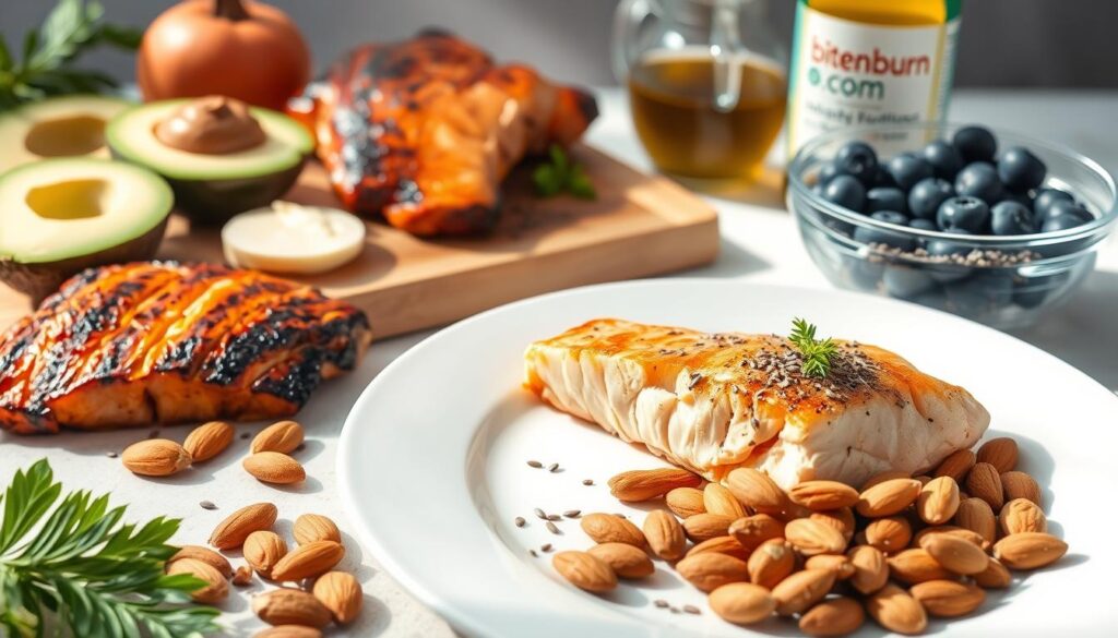 protein and healthy fats