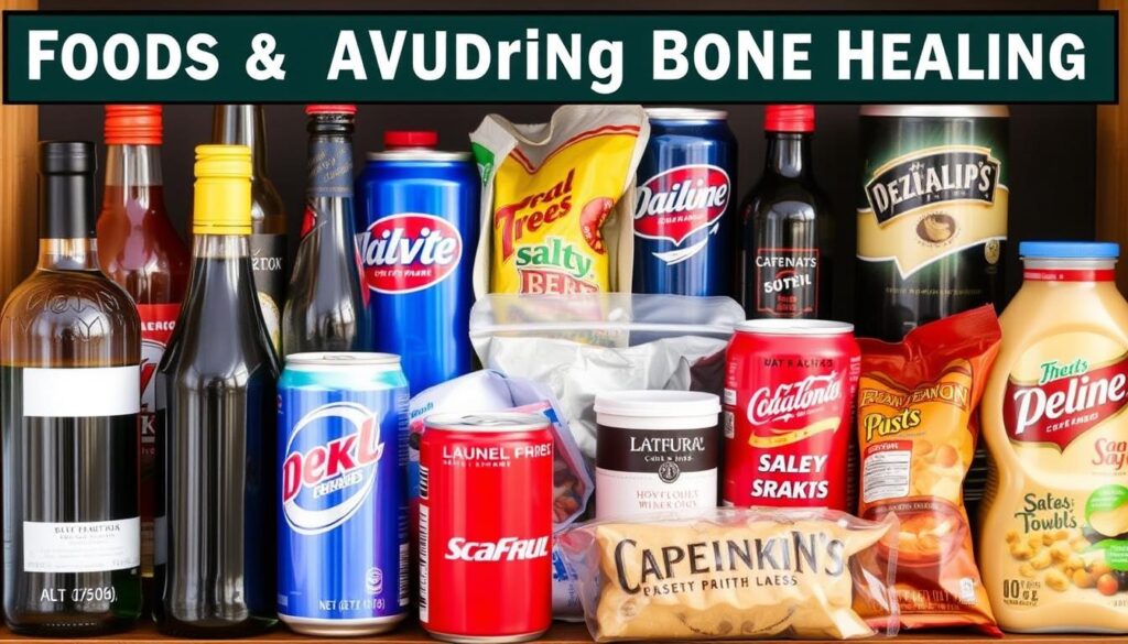 Foods and drinks to avoid during bone recovery after fractures Foods and drinks to avoid during bone recovery after fractures