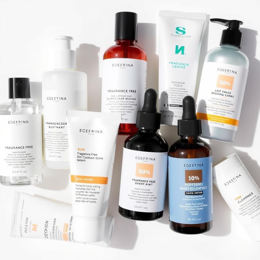 Fragrance-free summer skincare products for sensitive skin Fragrance-free summer skincare products for sensitive skin