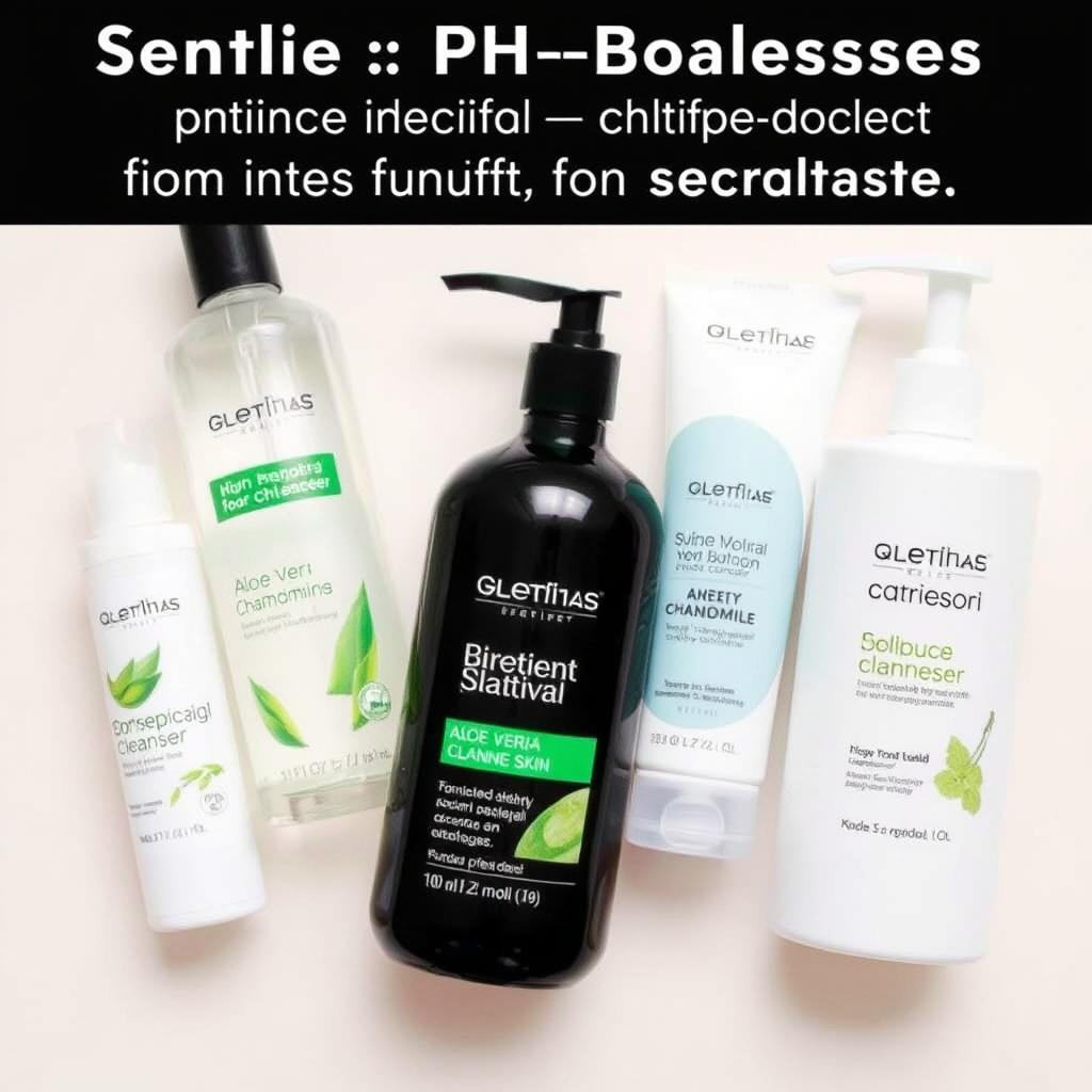 Gentle cleanser products for sensitive summer skin Gentle cleanser products for sensitive summer skin