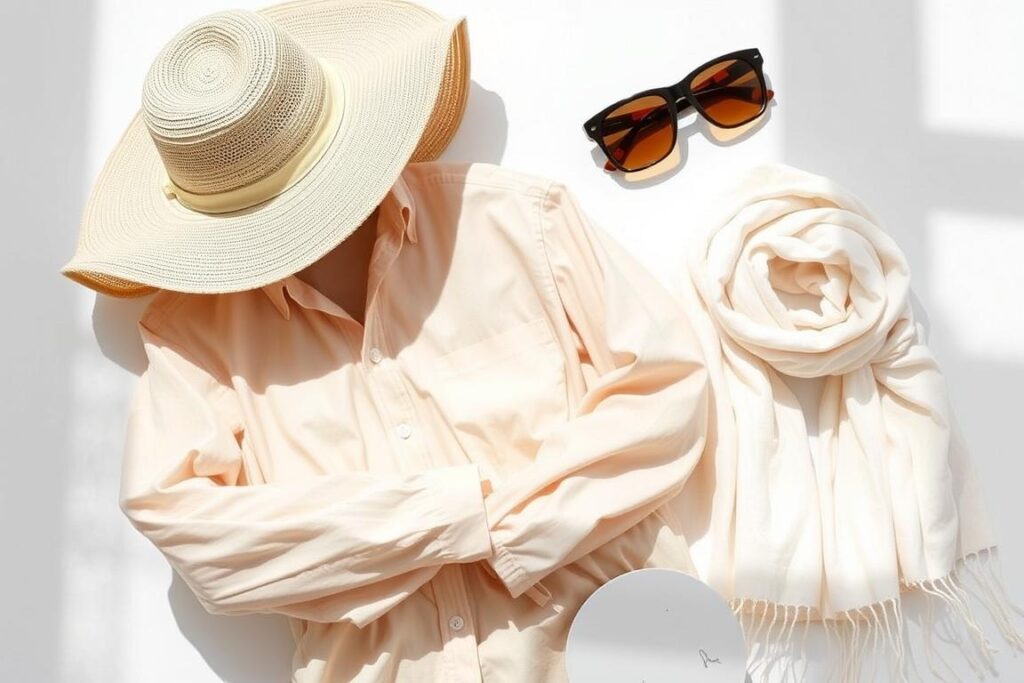 Summer protective clothing for sensitive skin Summer protective clothing for sensitive skin