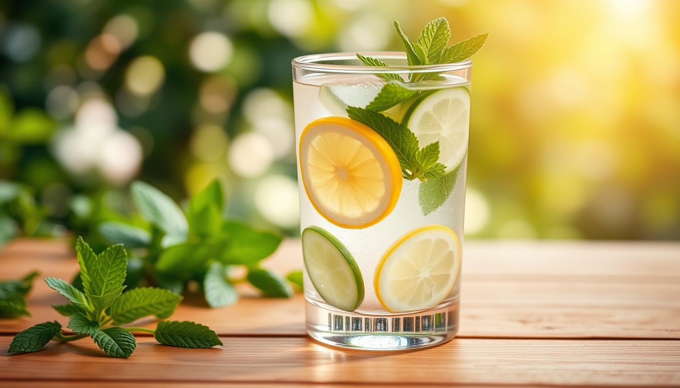 detox water for clear skin and energy boost
