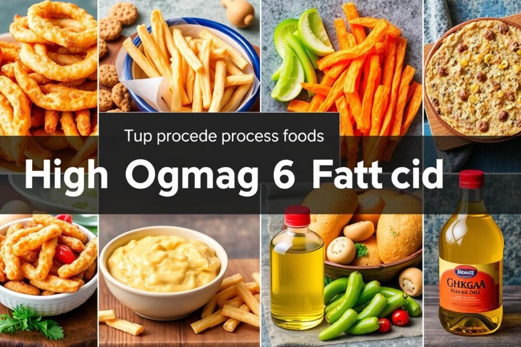 Common processed foods high in omega-6 fatty acids Common processed foods high in omega-6 fatty acids