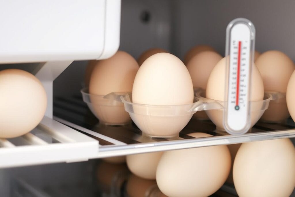 Proper refrigeration of eggs to prevent Salmonella Proper refrigeration of eggs to prevent Salmonella